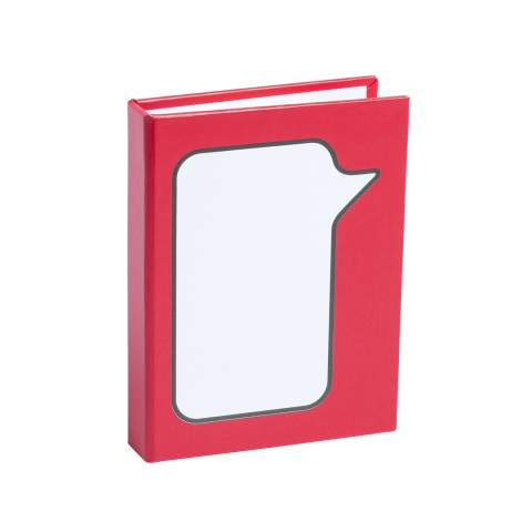 Haftnotizblock Dosan, Rot - Makito