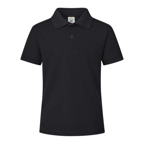 Kinder-Poloshirt in verschiedenen Farben "keya" YPS180, Schwarz – KEYA
