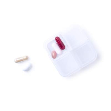 Pillendose Edmor, Weiss - Makito (2)