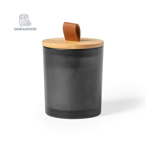 Duftkerze Lonka, Schwarz – Makito