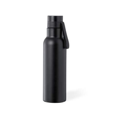 Isolierflasche Roach, Schwarz – Makito