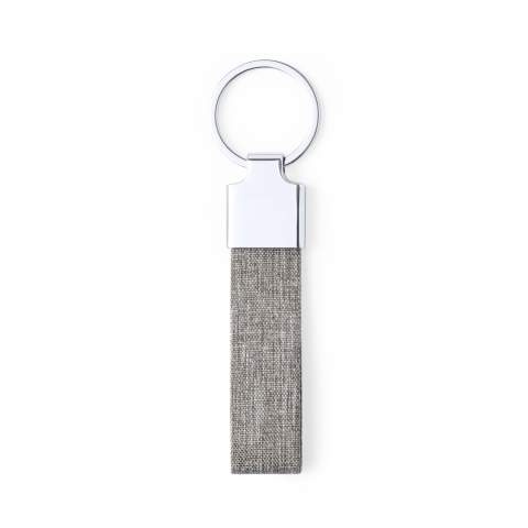 Schlüsselanhänger Branis, Grau – Makito