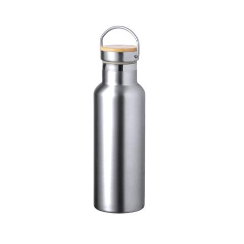 Isolierflasche Naxel, Silber – Makito