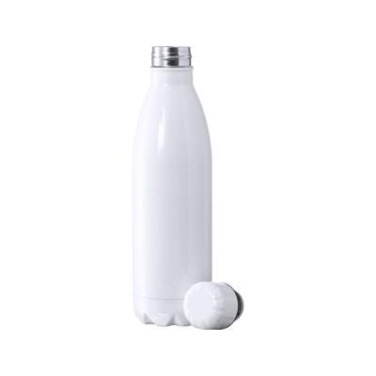 Sublimationsisolierte Flasche Varn, Weiss – Makito (2)