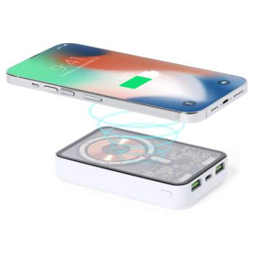 Powerbank Bramson, Weiss – Makito (2)