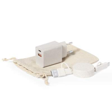 Ladegeräte-Set Pylot, Natürlich – Makito (4)