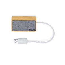 USB-Hub Barney, Grau