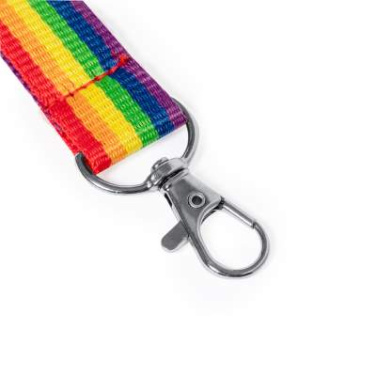 Schlüsselband Mapik, Regenbogen – Makito (2)