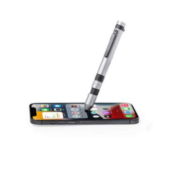 Multifunktionsstift Posdan, Silber – Makito (4)