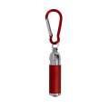 Taschenlampen-Schlüsselanhänger Wols, Rot
