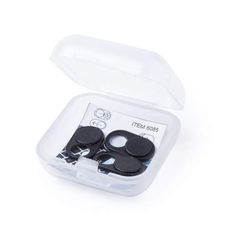 Webcam-Abdeckung Pembol, Schwarz – Makito