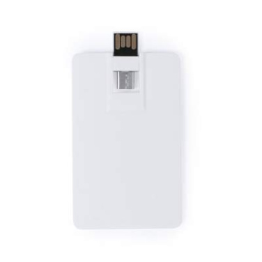 USB-Speicher Milen 16GB, Weiss – Makito (2)