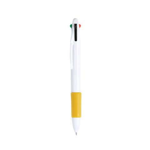 Mehrfarbiger Stift Clessin, Gelb – Makito