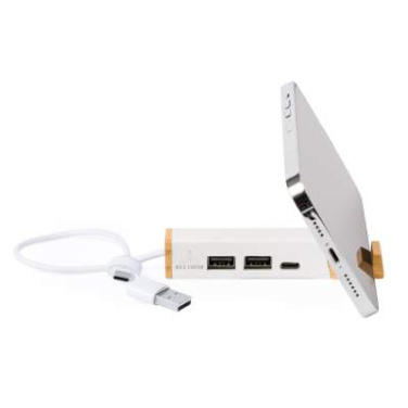 USB-Hub Kartip, Weiss – Makito (3)
