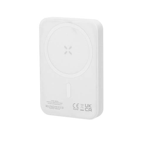 Powerbank Tudelak, Weiss – Makito