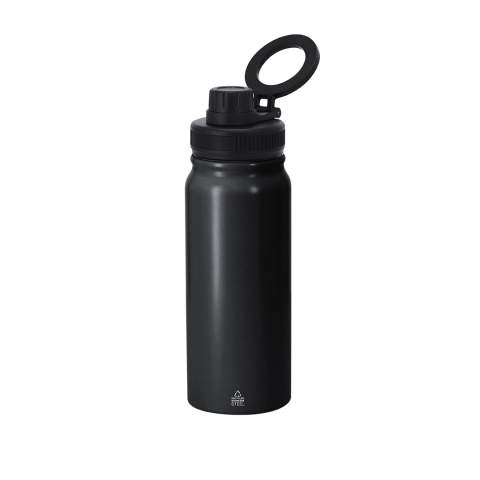 Isolierflasche Stork, Schwarz – Makito (1)