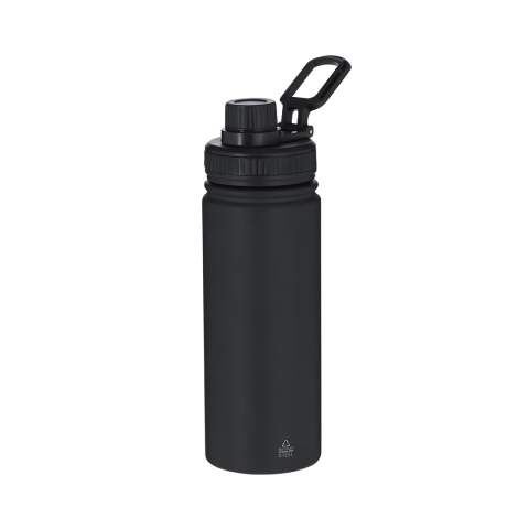 Isolierflasche Felmar, Schwarz – Makito