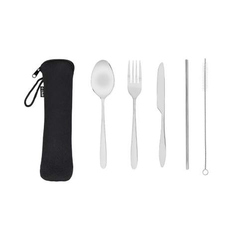 Besteckset Sinix, Silber – Makito (1)