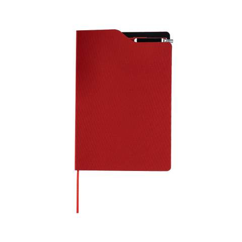 Notizblock Nuron, Rot – Makito