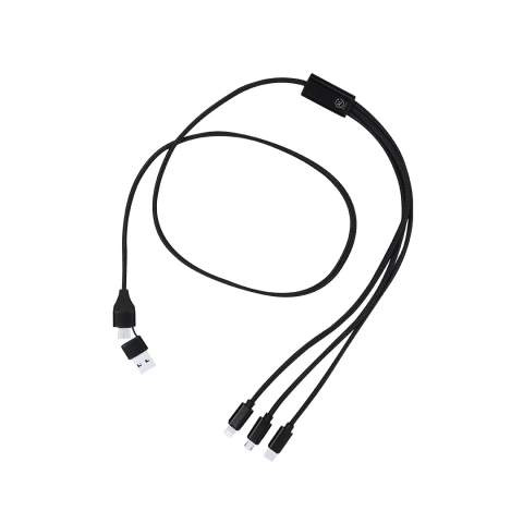 Ladekabel Clodan, Schwarz – Makito