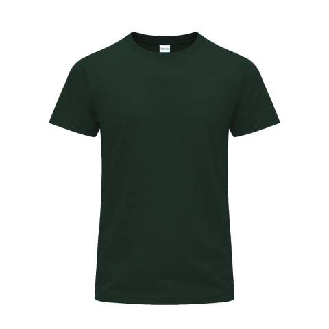 Farbiges T-Shirt für Erwachsene Perkins, Flaschengrün – Makito