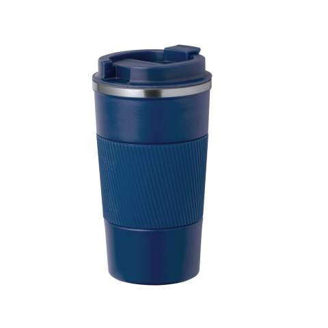 Isolierbecher Drury, Marineblau – Makito