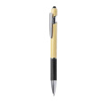 Kugelschreiber mit Touchpen Filipo, Schwarz