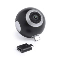 360°-Kamera Ribben, Schwarz