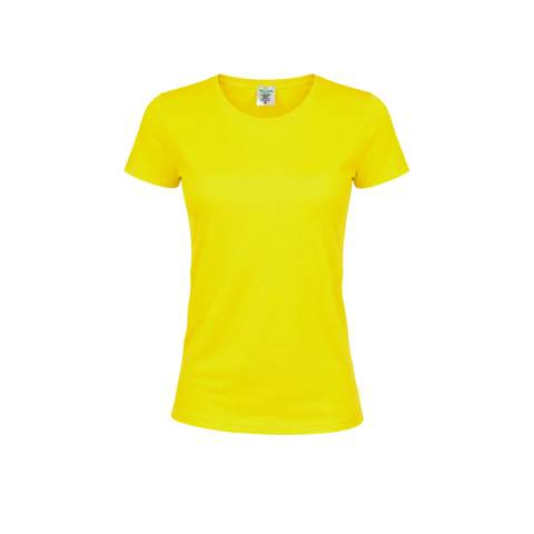 Damen-Farb-T-Shirt "keya" WCS150, Gelb – KEYA