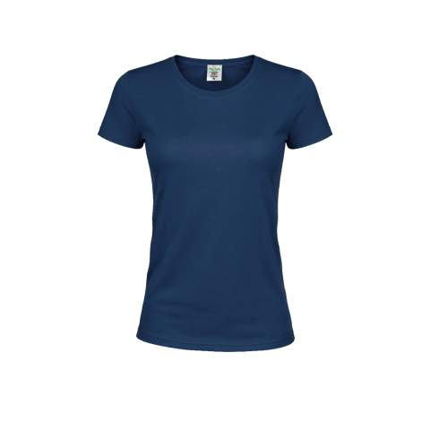 Damen-Farb-T-Shirt "keya" WCS150, Marineblau – KEYA