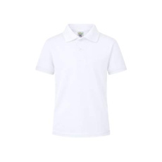 Weißes Kinder-Poloshirt "keya" YPS180, Weiss