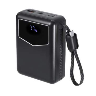 Powerbank Evron, Schwarz – Makito (2)
