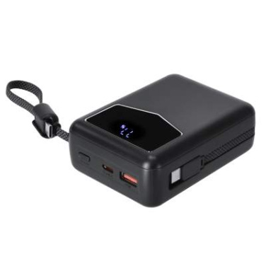 Powerbank Evron, Schwarz – Makito (4)