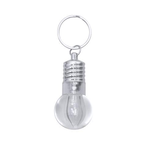 Taschenlampen-Schlüsselanhänger Bardan, Transparent – Makito (1)