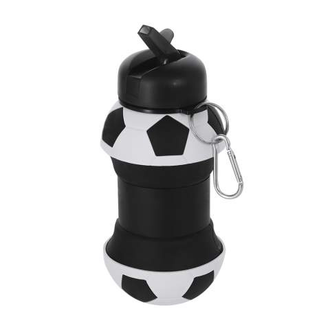 Faltbare Flasche Ferdin, Weiss – Makito (1)