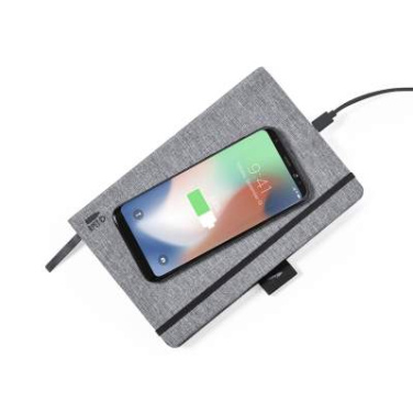 Ladegerät Notizblock Bein, Grau – Makito (3)