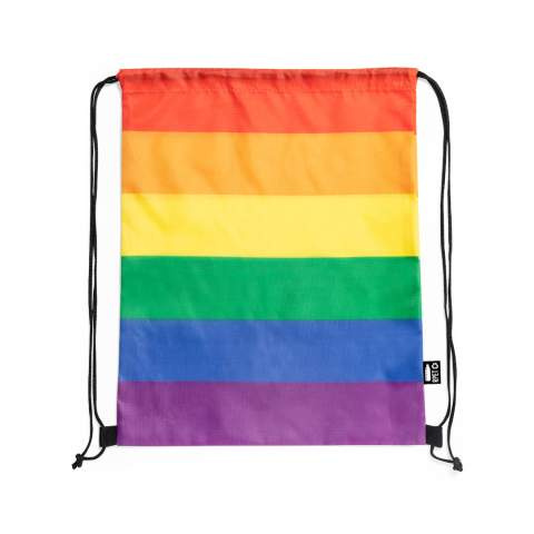 Beutel mit Kordelzug Marsha, Regenbogen – Makito (1)