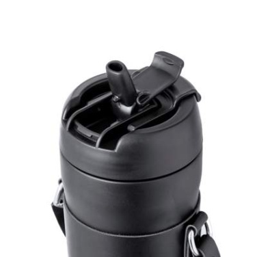 Isolierflasche Matner, Schwarz – Makito (3)