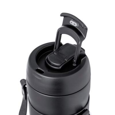 Isolierflasche Matner, Schwarz – Makito (4)