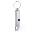 Taschenlampen-Schlüsselanhänger Kushing, Silber