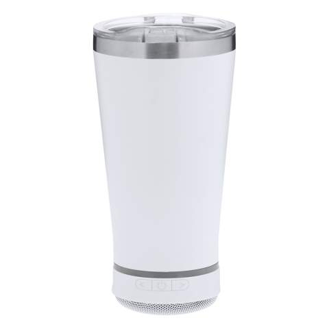 Isolierter Becherlautsprecher Tandix, Weiss – Makito