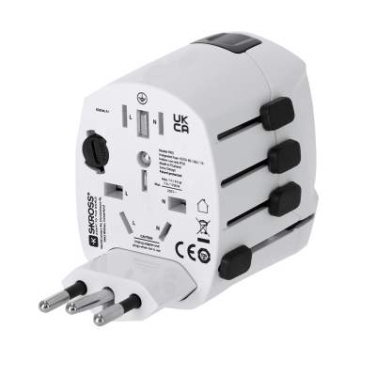 Universal-Reiseadapter Skross PRO 3-POLE, Weiss – Makito (4)