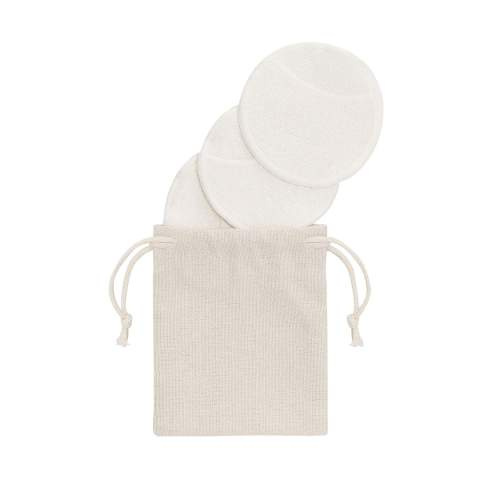 Set Gesichtsreinigungspads Dayax, Natürlich – Makito (1)