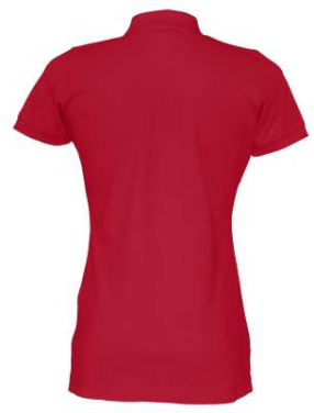 Lady – Poloshirt, Rot – Cottover (2)