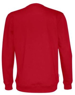 Crew Neck Man – Sweatshirt, Rot – Cottover (2)