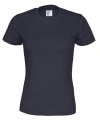 Lady – T-Shirt, Marineblau