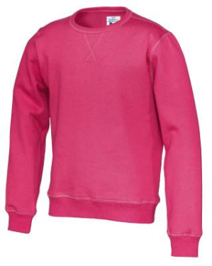 Crew Neck Kid – Sweatshirt, Dunkelkirschrot - Cottover (3)
