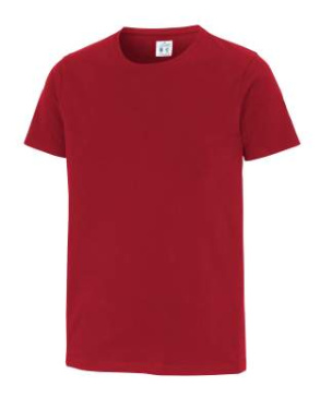 Stretch R-neck Man – T-Shirt, Rot – Cottover (3)