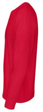 Long Sleeve Man – T-Shirt, Rot – Cottover (3)