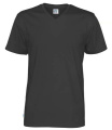 T-shirt Man – V-Pullover, Schwarz